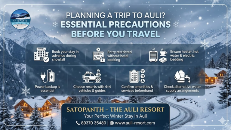 planing a trip to auli