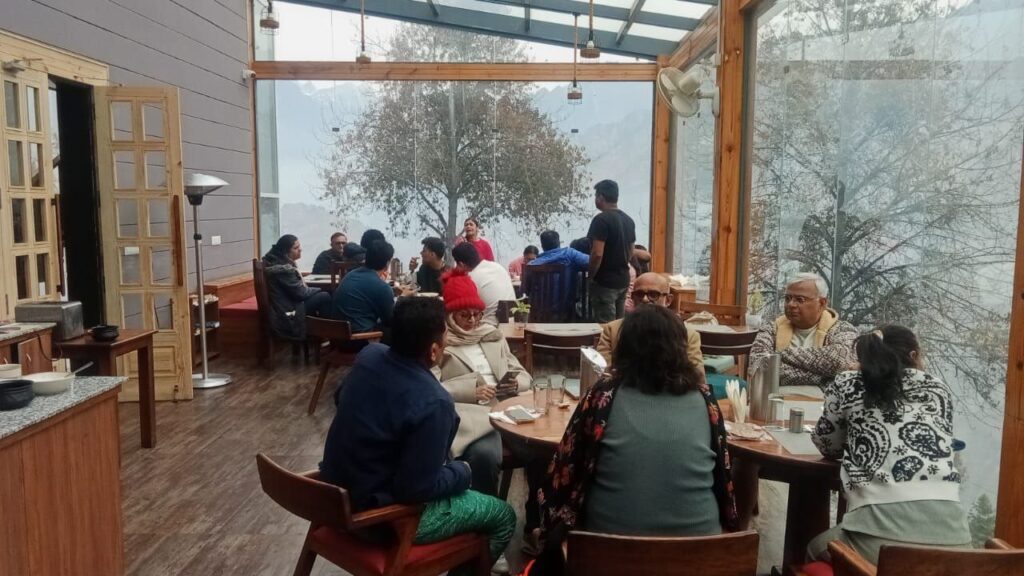 First Snowfall in Auli 2026