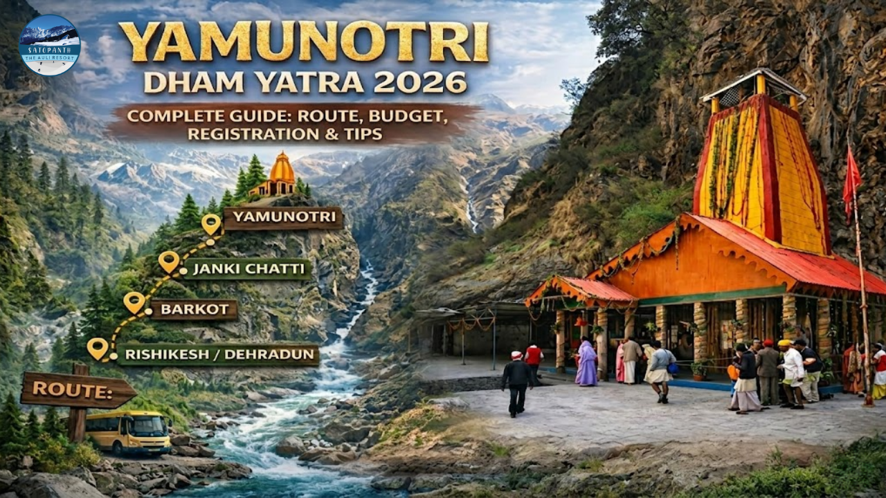 Yamunotri Dham Yatra 2026 Complete Guide: Route, Budget, Registration & Tips