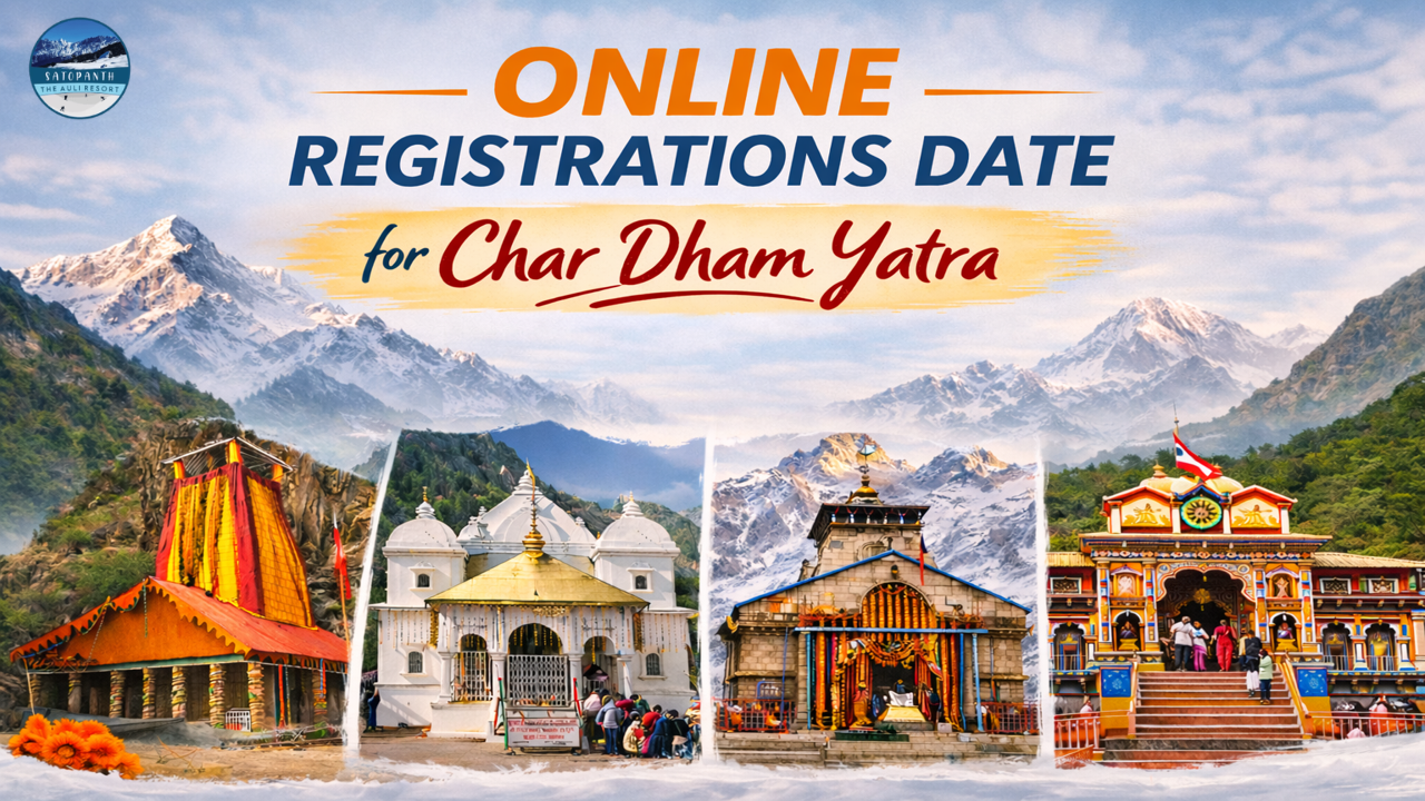 Online Registrations date for Char Dham Yatra