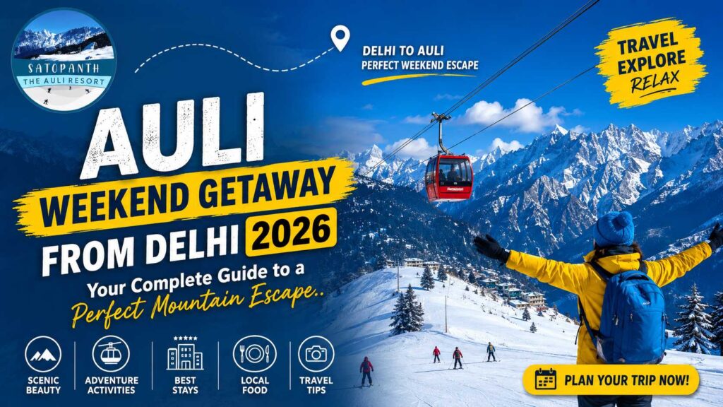 Auli weekend getaway from Delhi