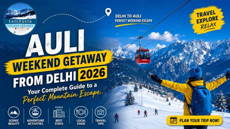 Auli weekend getaway from Delhi