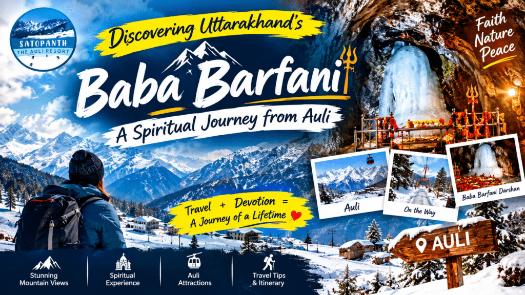 Discovering Uttarakhand’s Baba Barfani: A Spiritual Journey from Auli